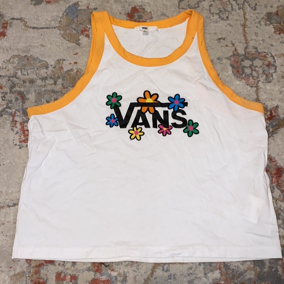 VANS stacked floral tank top - Picture 3 of 4